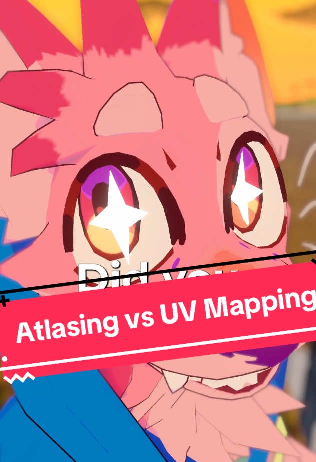 Atlasing vs UV Mapping #furry #vrchatfurry #avatar   #vrchatavatar #meme #vrchatmemes #viral #humor #funny #gumroad #blender #unity3d #unity #tutorial #fbt #fullbodytrackingvrchat