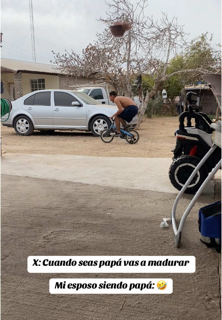 🤣 #esposo #papaehijo #bebé #diversion #viral #paratí @Alexis González 