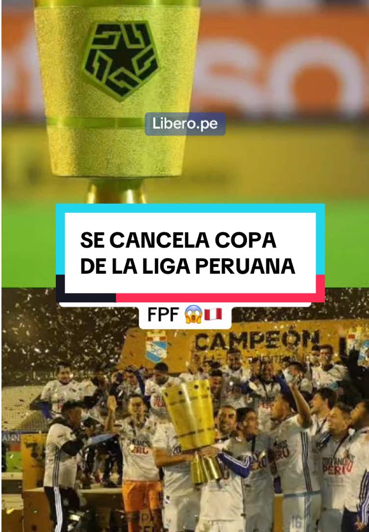 NO HABRÁ COPA DE LA LIGA PERUANA❌🇵🇪 ¿qué opinas? 👀 #seleccionperuana #futbolperuano #futbol #liga1 #noticiaperu 