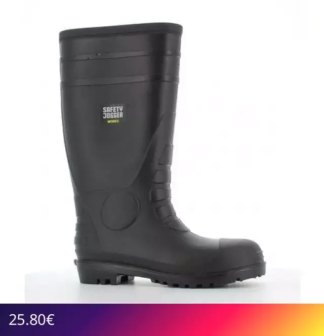 **👢 Bottes de Sécurité en PVC Hercules S5 👢** Sécurité, confort et durabilité pour vos pieds ! ✅ Semelle antidérapante et résistante ✅ Confortable et légère ✅ Protection renforcée (norme S5) ✅ Idéales pour les environnements difficiles **Prix: 25,80€** 👉 **Commandez les vôtres dès https://venturaxpro.com/products/botte-de-securite-en-pvc-hercules-s5-copie