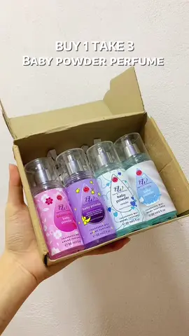 Buy1 take3 baby powder perfume. #fyp #perfume #perfumetiktok #longlastingperfume #perfumerecommendations #babypowderperfume #babypowder#johnsonsbaby 