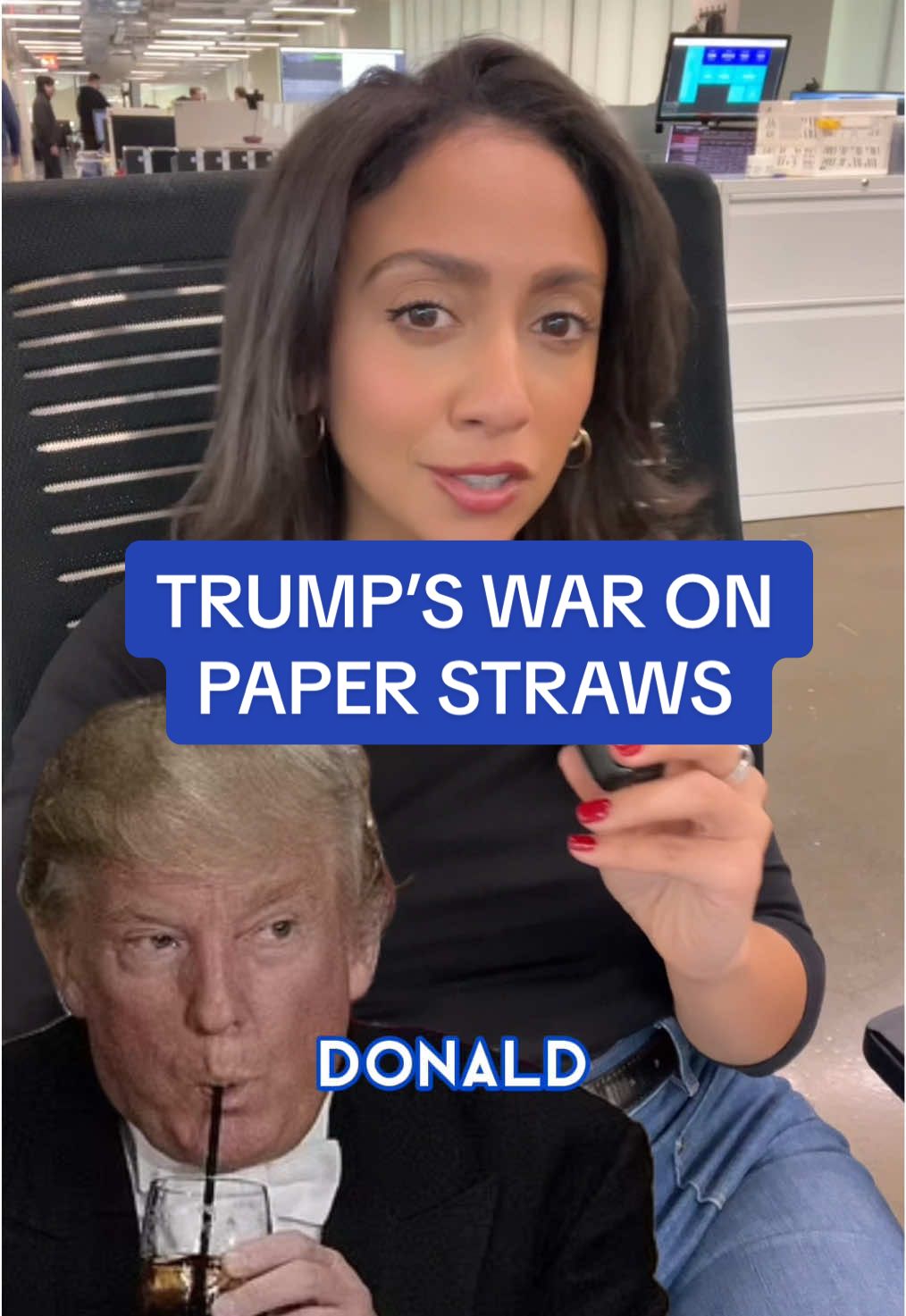 Donald Trump has signed an executive order banning paper straws.  How do you feel about plastic straws making a comeback? #trump #donaldtrump #executiveorder #straws #paperstraws #news #politics 