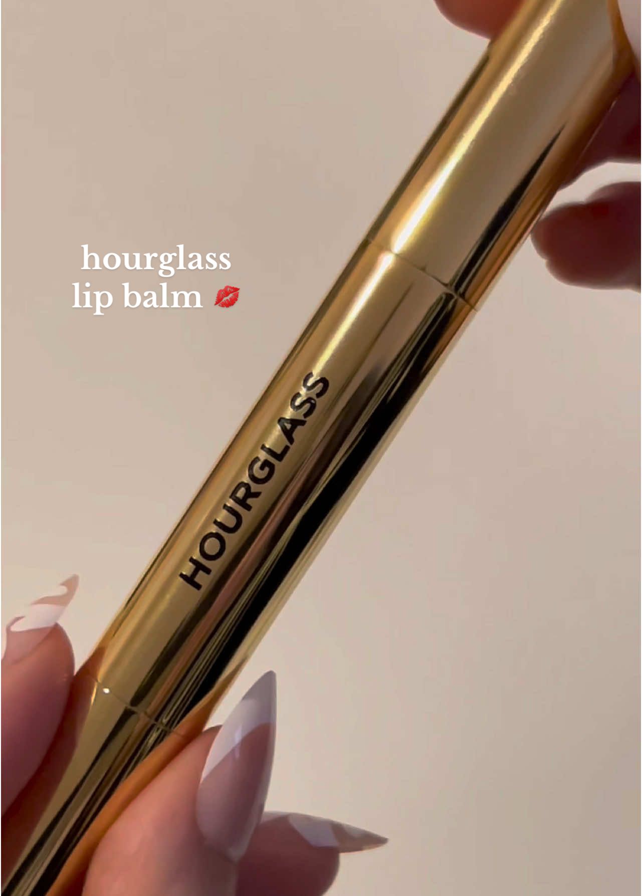 unboxing the new shimmer shades of @Hourglass Cosmetics phantom volumizing glossy lip balm ✨ shades: wander 75 & secret 85 #hourglass #lipbalm #lipgloss #swatch #makeup #unboxing #sephora #beauty #asmr #CapCut 