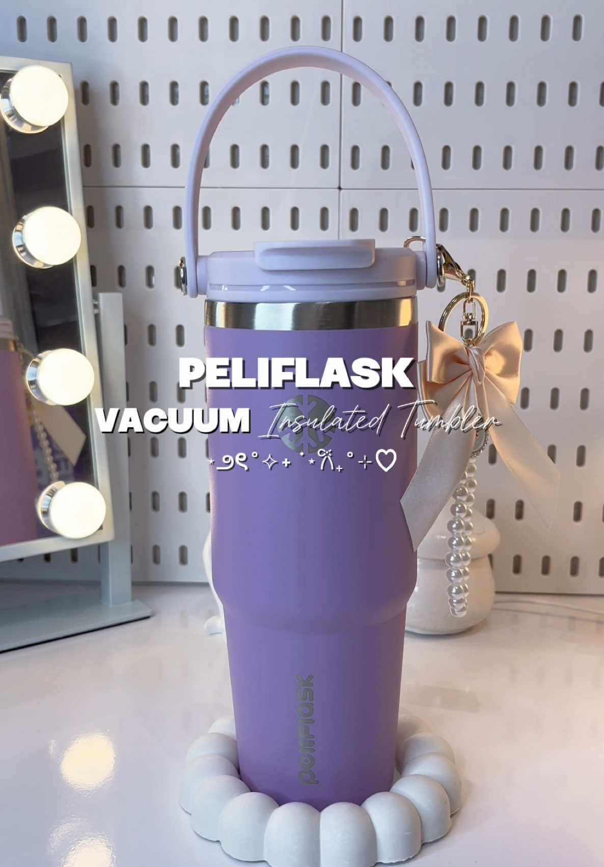 Drink Up and Glow Up! ᥫ᭡. @Peliflask #insulatedtumbler #peliflask 