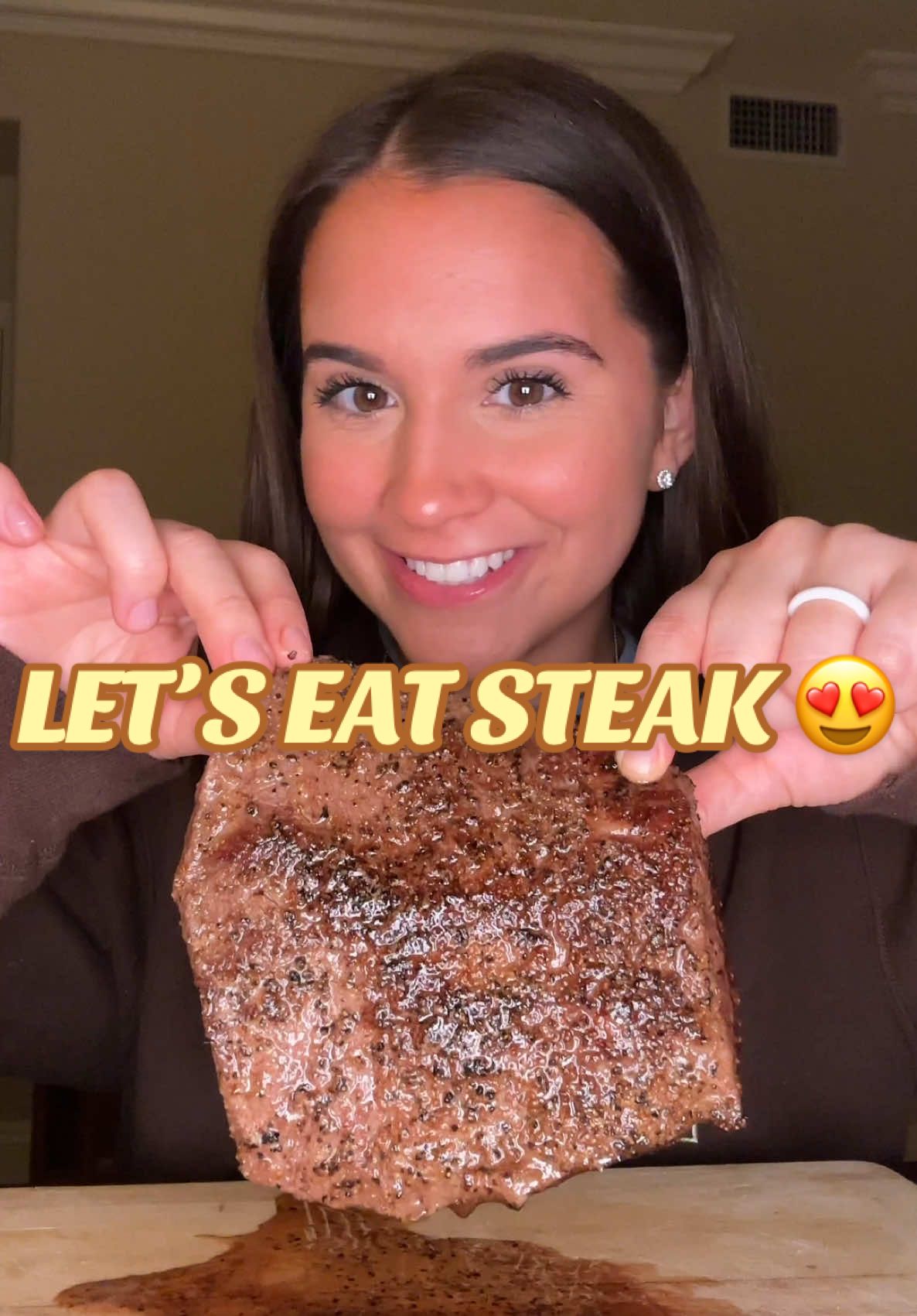 Part two 😍 let’s EAT #eatwithme #steak #steaktiktok #steaktok #food #Foodie #eating #meat 