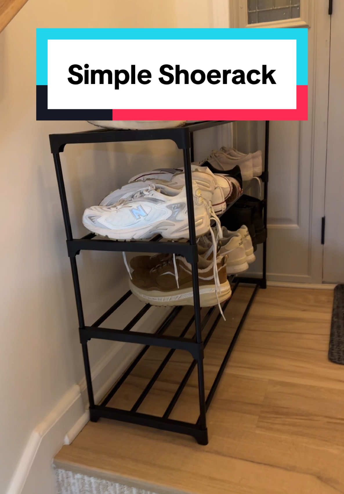 Everyone needs more storage for their shoes!  #shoerack 