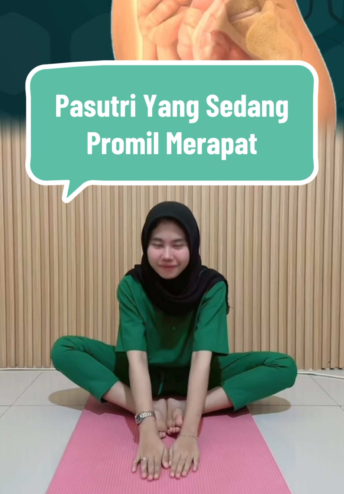 Jangan lupa lakukan gerakkan ini ya pasutri🥰 #fyp #senampromil #pasutri #edukasipromil #bumilsehat 