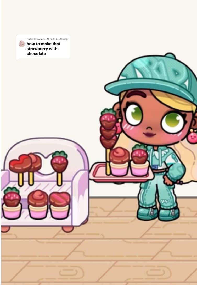 Membalas @❤︎♫︎ CLᗩᖇᗩ ❦︎ఌ︎ Cara Dapat Coklat strawbery #coklatviral #coklatavatarworld #strawberrycoklatavatarworld #coklatavatarworld #coklatpazu #avatarworld #tocaboca #game #updateavatarworld 
