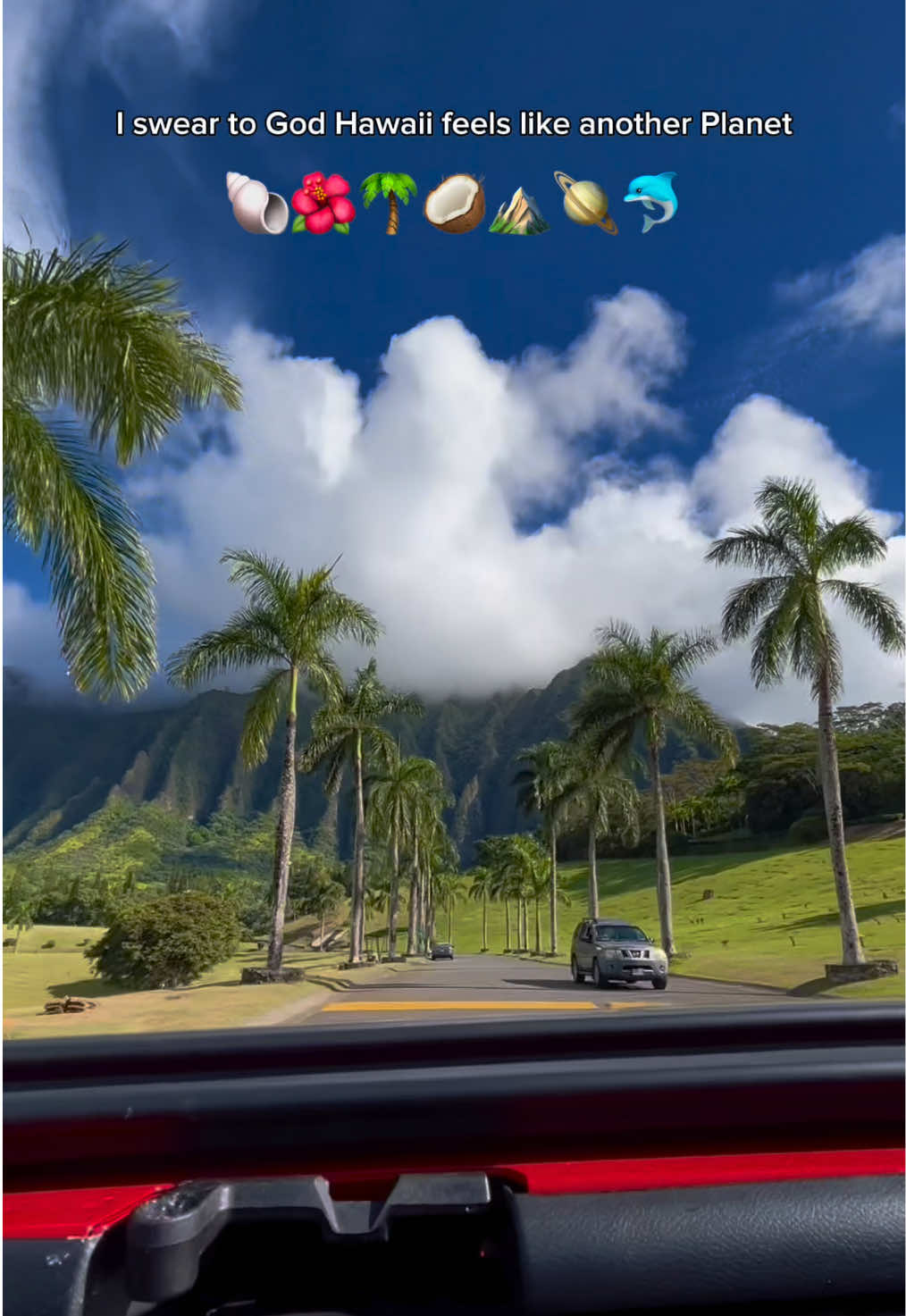 I Swear to God Oahu Hawaii looks like another Planet 🪐🌴⛰️🌺🥥 #hawaii #hawaiitiktok #oahu #islandlife  #maui #moana🌺🌺🌸🌸🏝🏝💦💦 #beautifuldestinations #Summer #tropical #paradise 