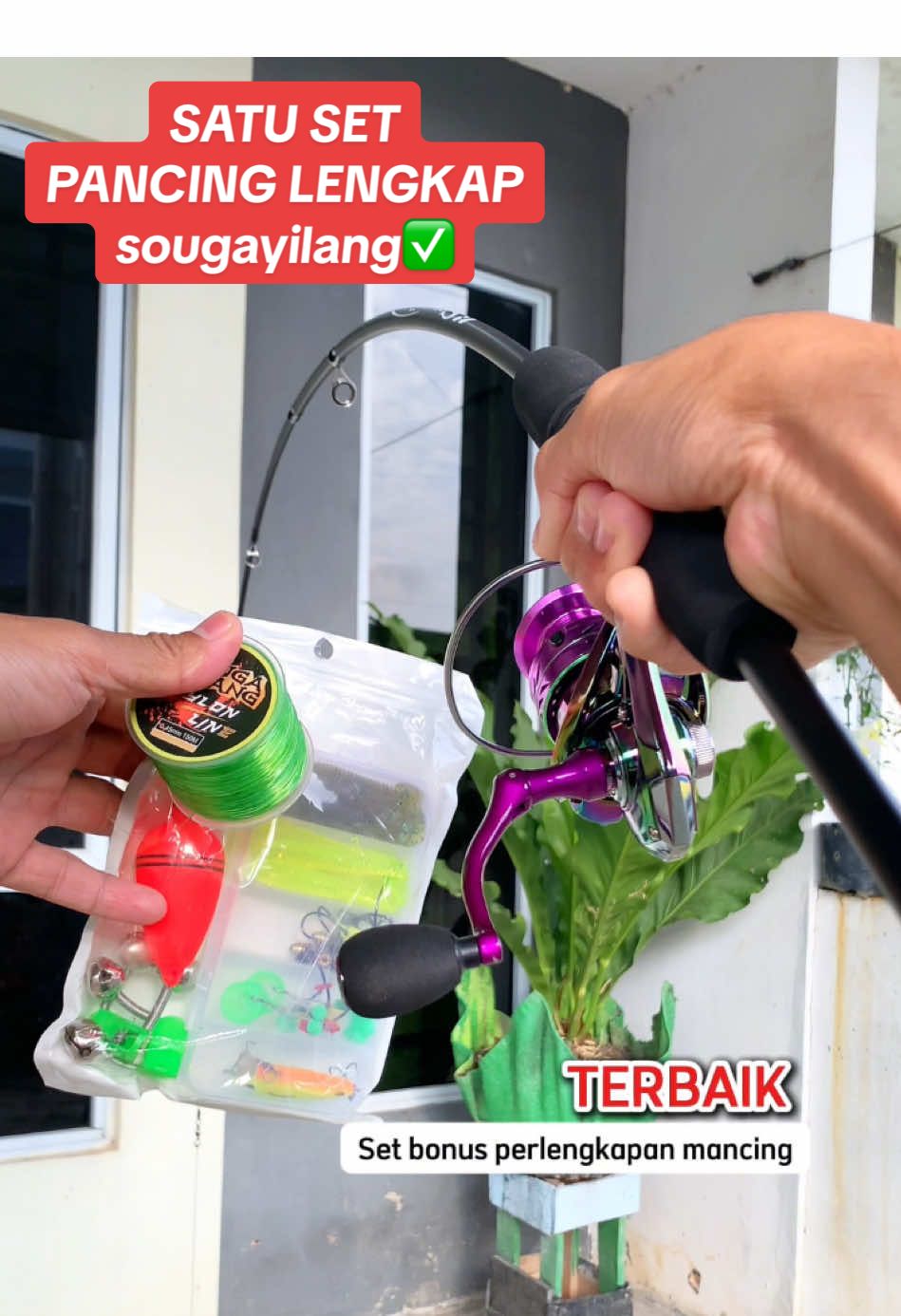 Joran pancing terbaik satu set lengkap dari sougayilang joran super kuat dan masih ada bonus asesoris pancing superr lengkap harga murah sudah dapat satu set #joranpancing #joranmurah #joranmelengkung #mancing #viraltiktok #fyp 