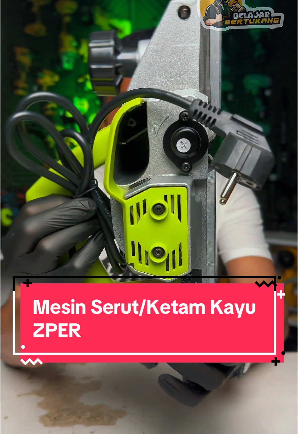 Mesin Serut/Ketam Kayu murah meriah dari ZPER #mesinserut  #mesinketam  #mesinplanner  #mesinserutkayu  #belajarbertukang 