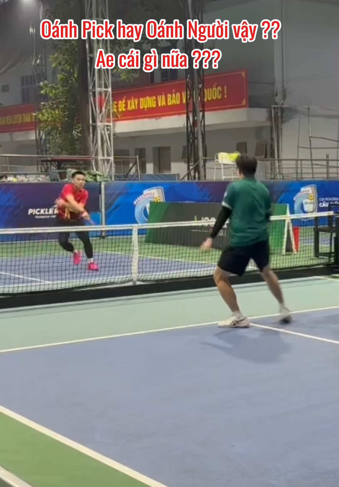 Vẫn còn cười chứ ….. #pickleball 