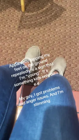 I’ve been provoked and triggered about 6 times in an hour. #stimming #stimcity #adhd #angerissues