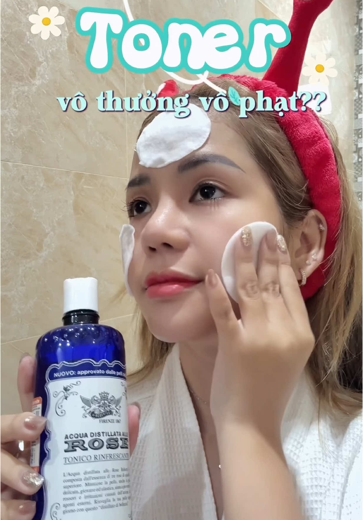 Toner vô thưởng vô phạt?? #acquaallerose #toner #upbase 