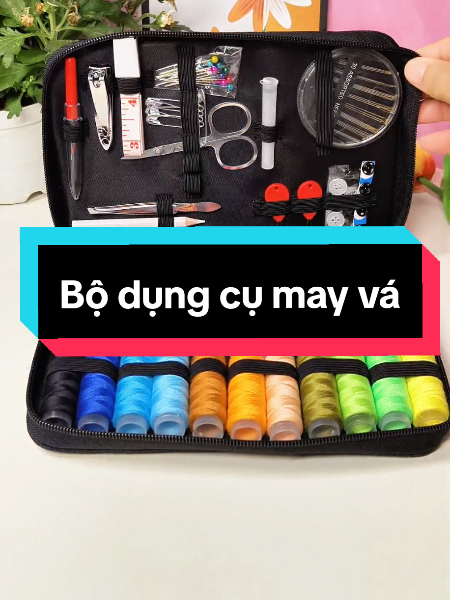 Bộ dụng cụ may vá #bodungcumayva #dungcumayva #bodungcumaycatcamtay #review 