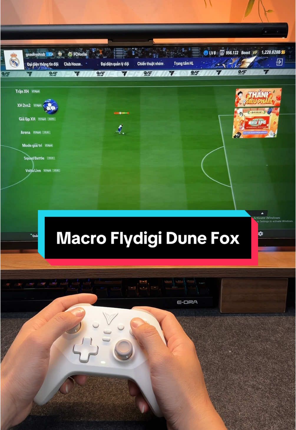 Anh em vẫn có thể gán macro vào chiếc Flydigi Dune Fox nhé #taycampressingtime #GamingOnTikTok #pressingtime #dunefox 