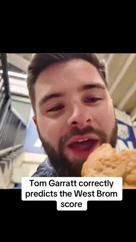 Tom Garratt Correctly Predicts the West Brom score #fyp #tomgarratt 