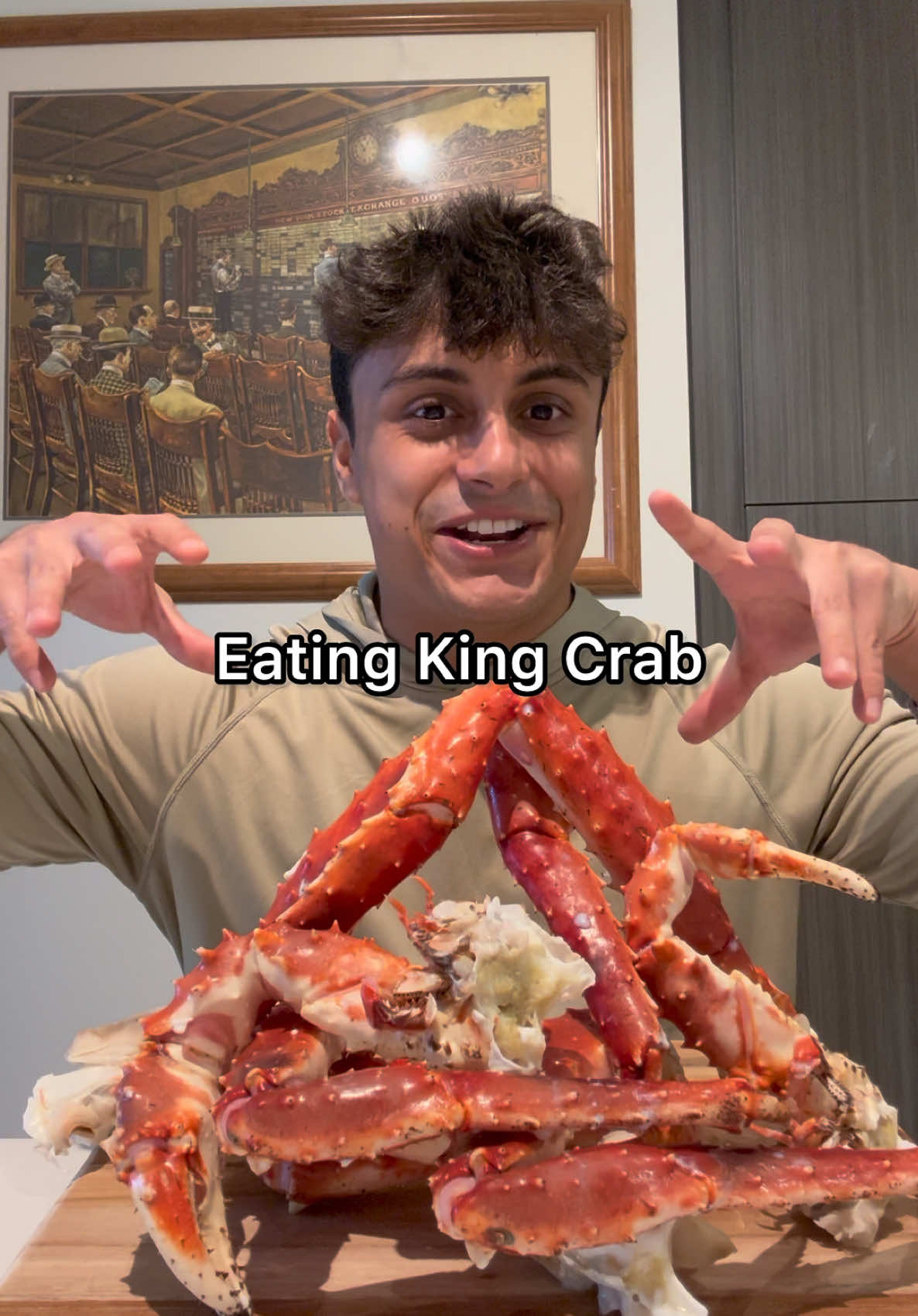 King of the Crabs #crab #mukbang #mukbangasmr #seafoodlover 