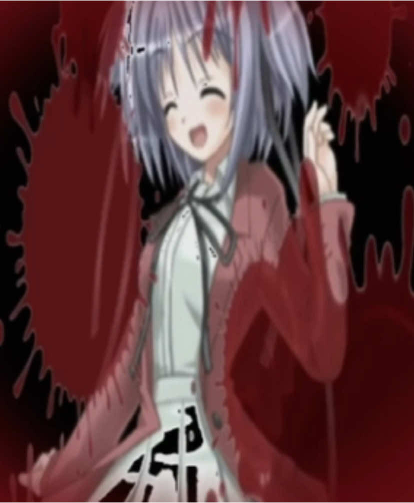 Blood warning^^#dokuro #dokurochan #dokurochanedit #dokuromitsukai #bludgeoningangeldokurochan #anime #visualnovel #KenkouShindanDaisakusen #康診断大作戦 #fakeblood #fyp 