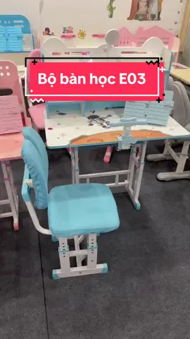 Bắt đầu làm quen sách vở lựa ngay sản phẩm Bộ bàn học E03 ạ#aff #xuhuongtiktok #banhoc #banhocsinh #ban 