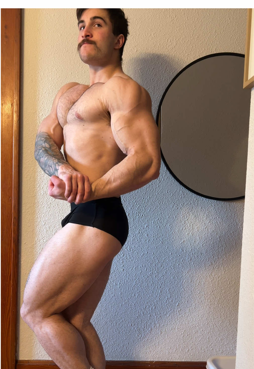 16 weeks out of the Omaha pro. #gymmotivation #fyp #bodybuilder #bloodandguts 