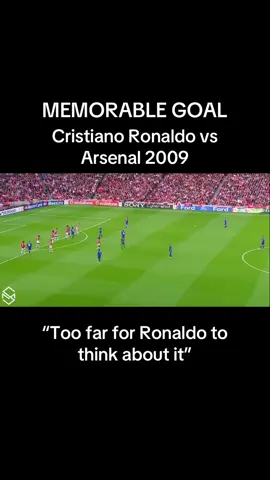 Follow for more football nostalgia content ! Cristiano Ronaldo vs Arsenal 2009  | MEMORABLE GOAL Back in his Manchester United Prime, Ronaldo scored this incredible free kick goal vs Arsenal. The distance, the angle and position of the free kick didn’t make sense but that doesn’t matter for the great Cristiano Ronaldo. He could knuckle strike a ball like no other at this time. Arsenal keeper Manuel Almunia was beaten! Let me know your thoughts about this goal below in the comments! #ronaldo #cristianoronaldo #manchesterunited #arsenal #PremierLeague #barclays #freekick #explore #explorerpage 