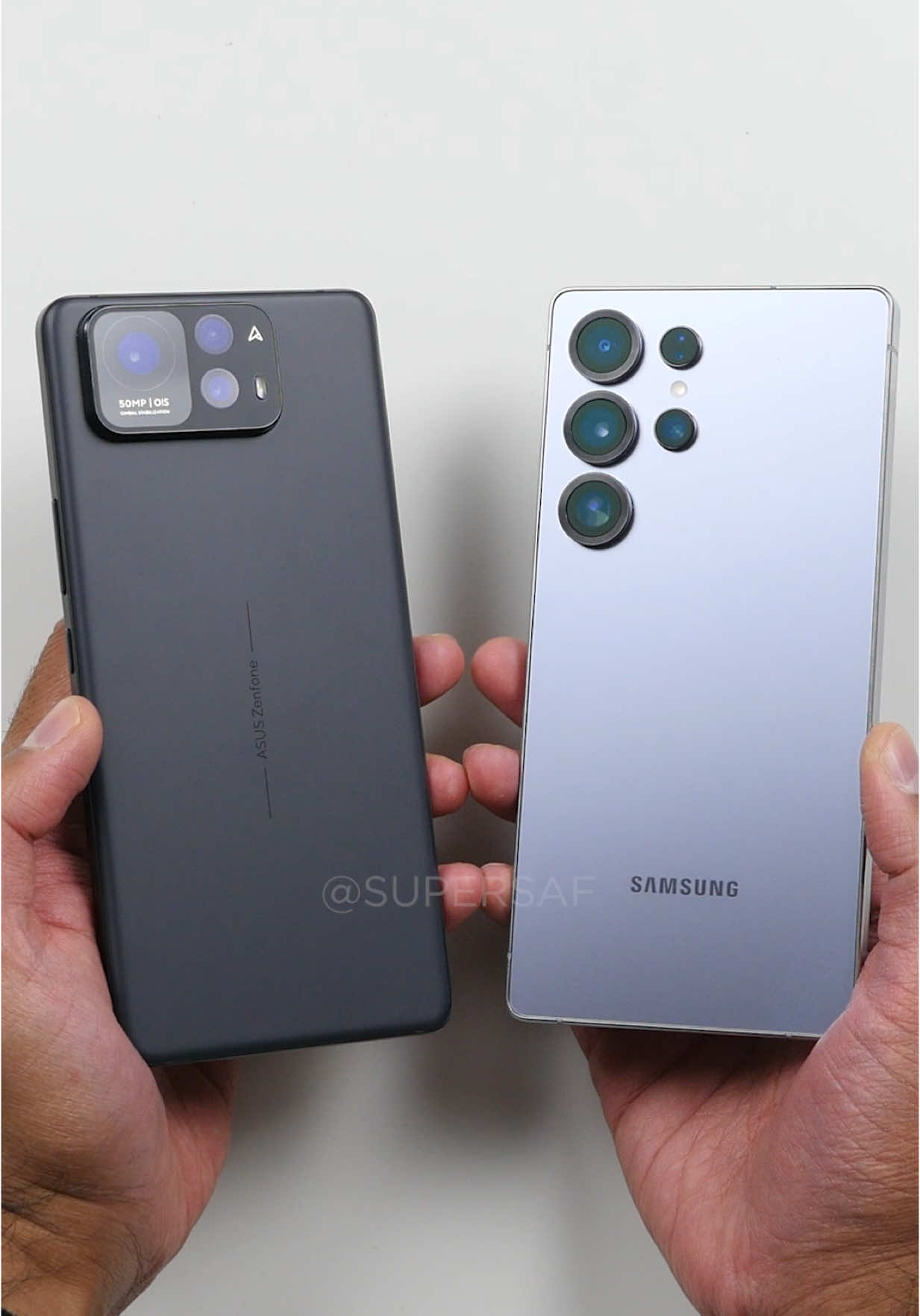 Samsung Galaxy S25 Ultra or ASUS Zenfone 12 Ultra? 🤔 #samsunggalaxys25ultra  #asuszenfone12ultra #zenfone12ultra #asus #galaxys25 #s25ultra #techtok #Tech #fyp #s25 #supersaf 