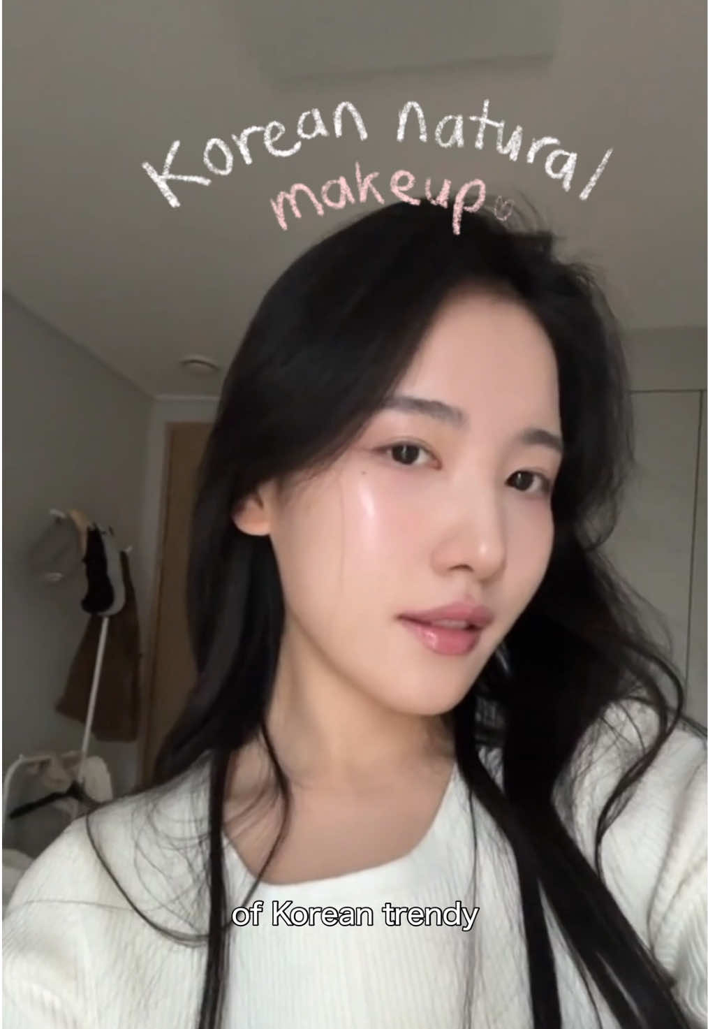 Korean trendy natural makeup tutorial 💄 . #skincare #kbeauty #koreanmakeup #kbeautymakeup #skintok #makeuptutorial 