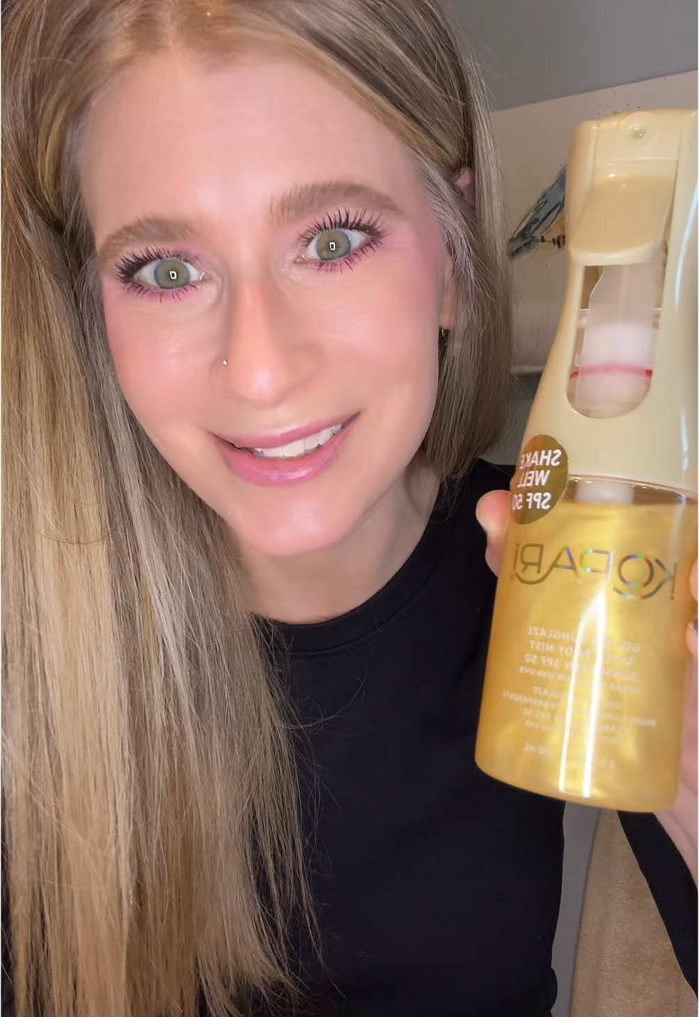 Lightweight, never greasy, with a gorgeous natural glow! It’s SO pretty on the skin! @Kopari Beauty #kopari #sheerbodymist #spf #sunprotection #glowingskin #sunscreen #dailysunscreen #sunscreenviral #tiktokshopbeauty  #tiktokshopcreatorpicks  #tiktokshoprestock #tiktokshopspringglowup 