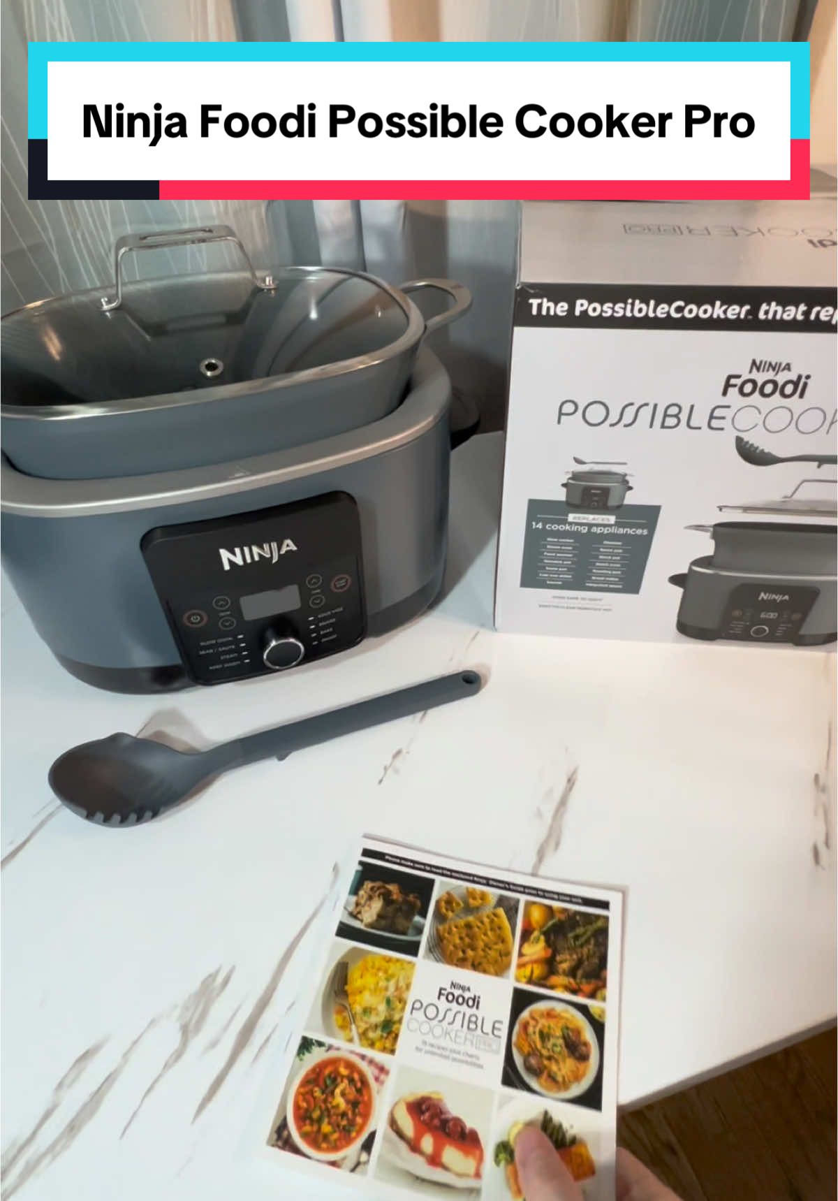 Ninja Foodi Possible Cooker Pro #webbtech #ninjafoodi #slowcooker #kitchenmusthaves #tiktokshoploveatfirstfind #hiddengems #spotlightfinds #treasurefinds #tiktokshoprestock 