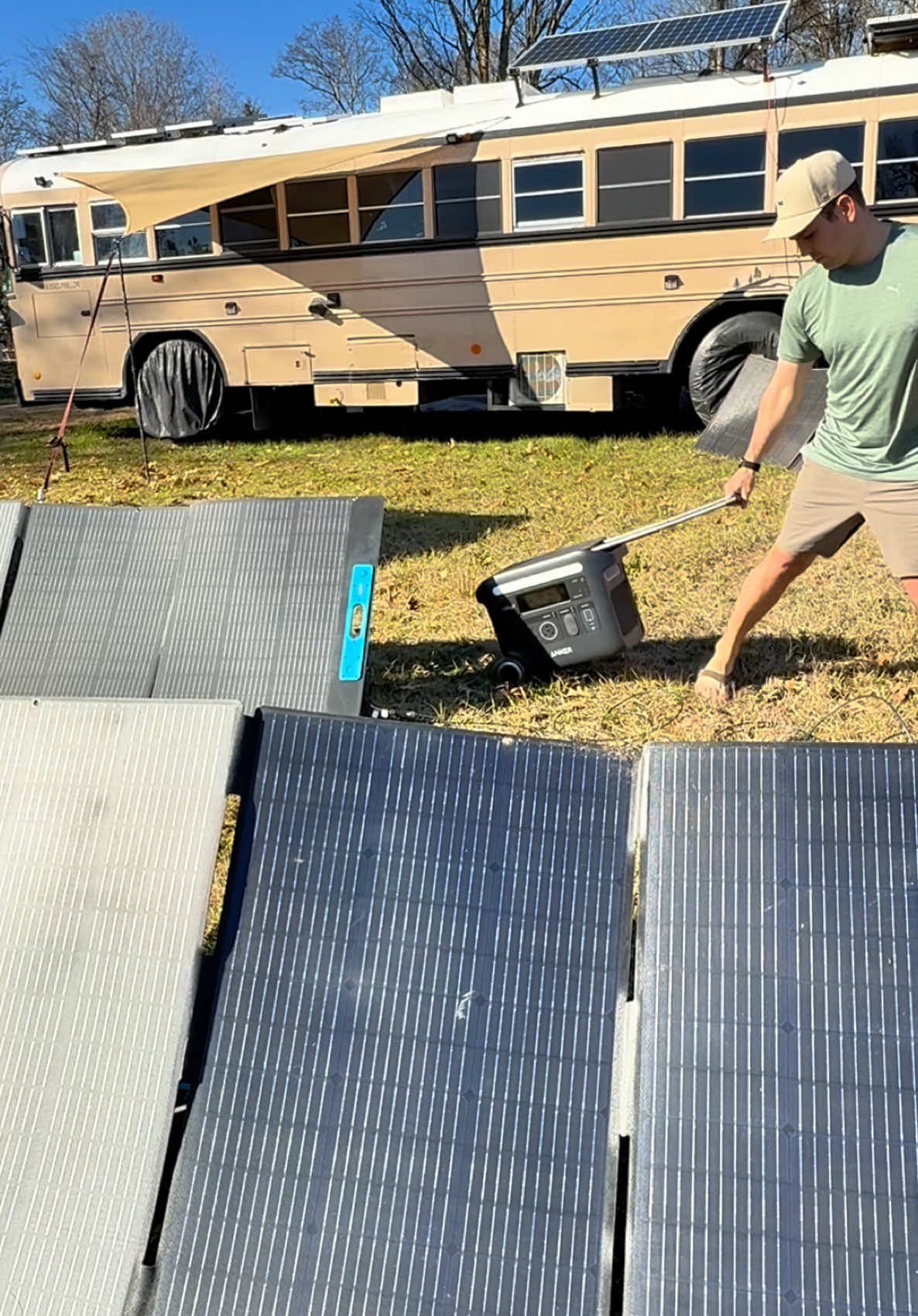 Going off-grid isn’t scary when you have a dependable power source.  The Solix F2600 supports up to a 1000W of solar input, 2560WH, and 2400W.  This is the F2000’s bigger brother.  #ankersolix #rving #offgrid #offgridlife 