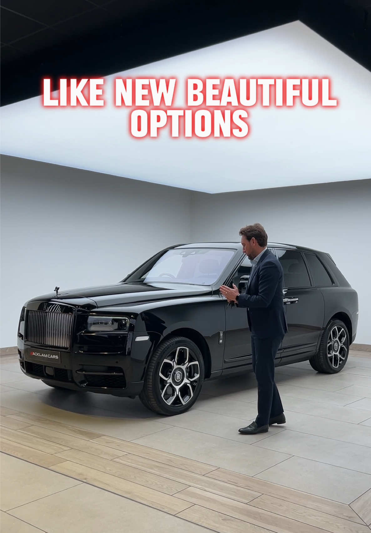 What an example of the Rolls Royce Cullinan Black Badge ✨ Live Priced at £277,990 - Buy & Reserve Online - Contact Liam on 07795623213 or Business WhatsApp us on 07724101010 📲 1 owner with only 3,445 miles, Full Rolls Royce Service History + the remainder of its 4 Year Rolls Royce Ownership Package #cullinanblackbadge #cullinan #rollsroycecullinan #acklamcars