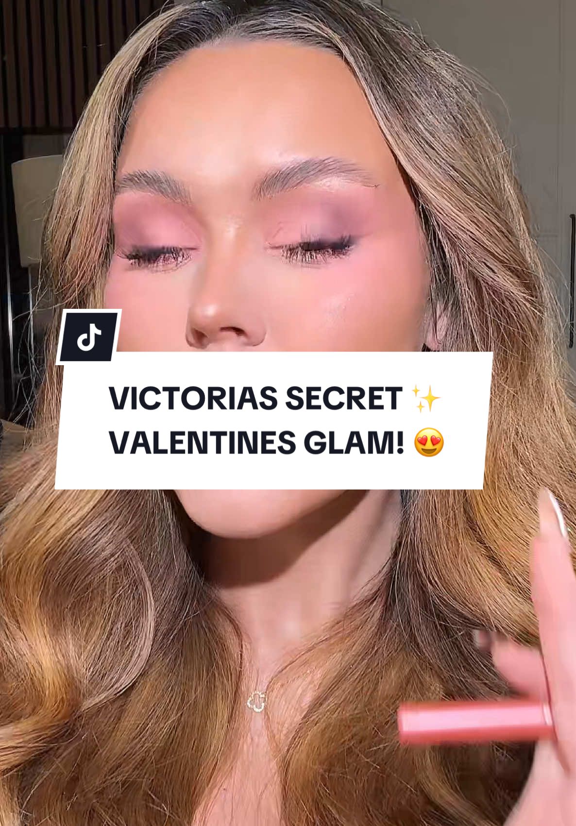 VS VELENETINES GLAM ✨🩷 #fyp #mua #valentines