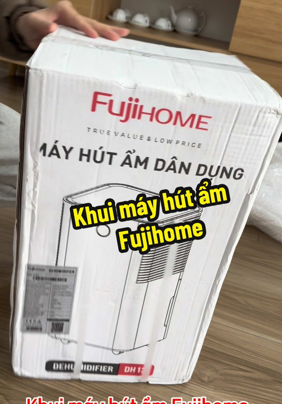 🌧️ Khui máy HÚT ẨM Fujihome công suất 12 lít cho mùa Nồm Ẩm , Anh chị em tham khảo nhé!  #mayhutam #mayhutamgiadinh #mayhutamlockhongkhi #mayhutamdandung #mayhutamfujihome #hutam #hoangvu 