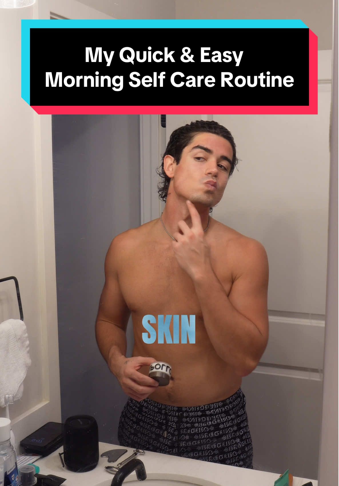 My morning self care routine ☀️📈 #marcosphilip #mensselfcare #morningroutine #routines 