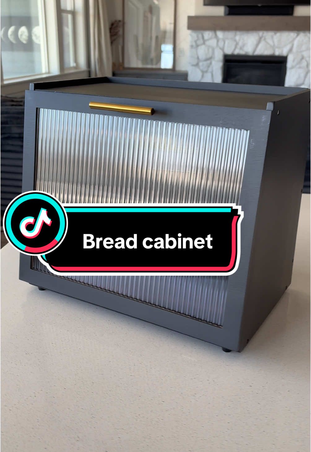 This bamboo bread box/cabinet is really nice! Perfect to keep all of your breads stored away and not thrown in the pantry. #breadbox #breadcabinet #breadstorage #kitchengadgets 