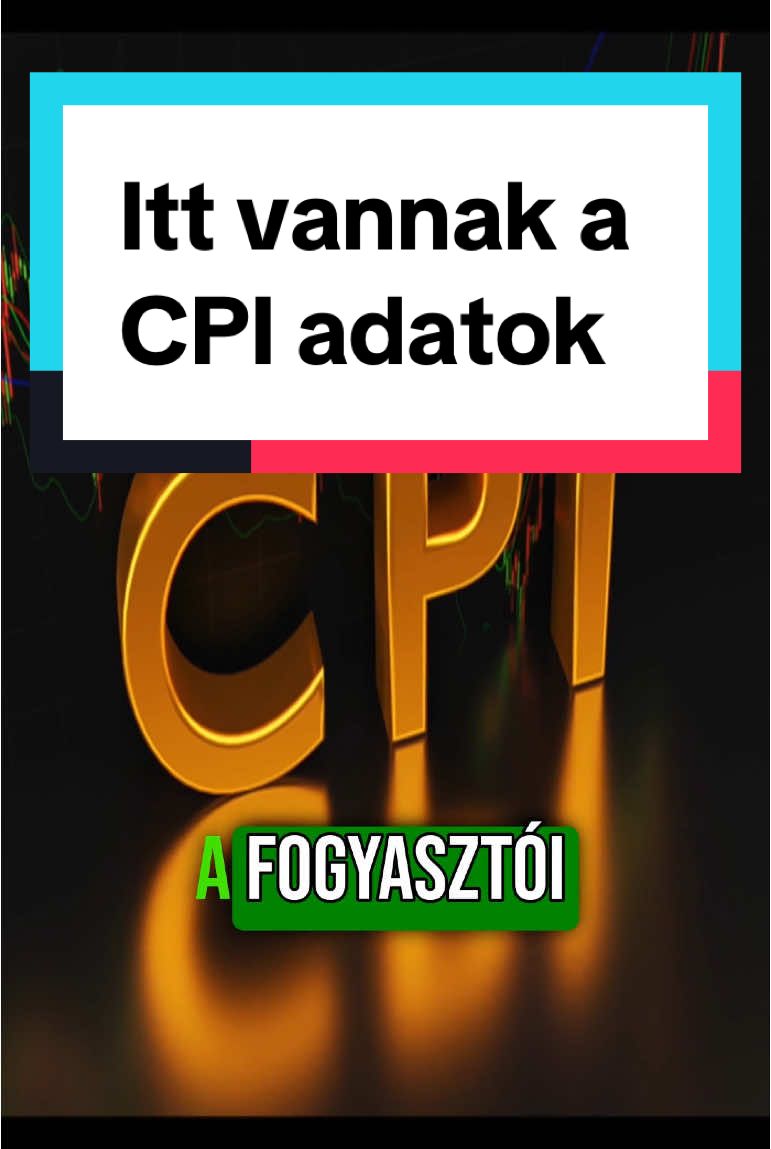 Itt vannak a CPI adatok #cpi #bitcoin #crypto #ethereum #blockchainbloomhungary #altcoin 