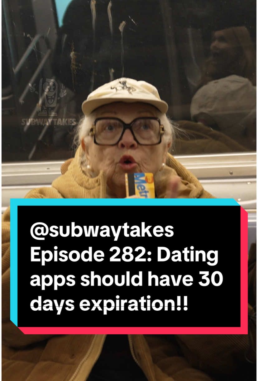 Episode 282: Dating apps should have 30 days expiration date on all the photos on your phone!! Feat @Lili Hayes  🚋🚋🚋🚋  Hosted by @KAREEM RAHMA   Created by Kareem Rahma and Andrew Kuo  Shot by @Anthony DiMieri and Thomas Kasem Edited by Tyler Christie  Associate producer @Ramy  #podcast #subway #hottakes #subwaytakes #interview #nyc #opinions #dating #Love 