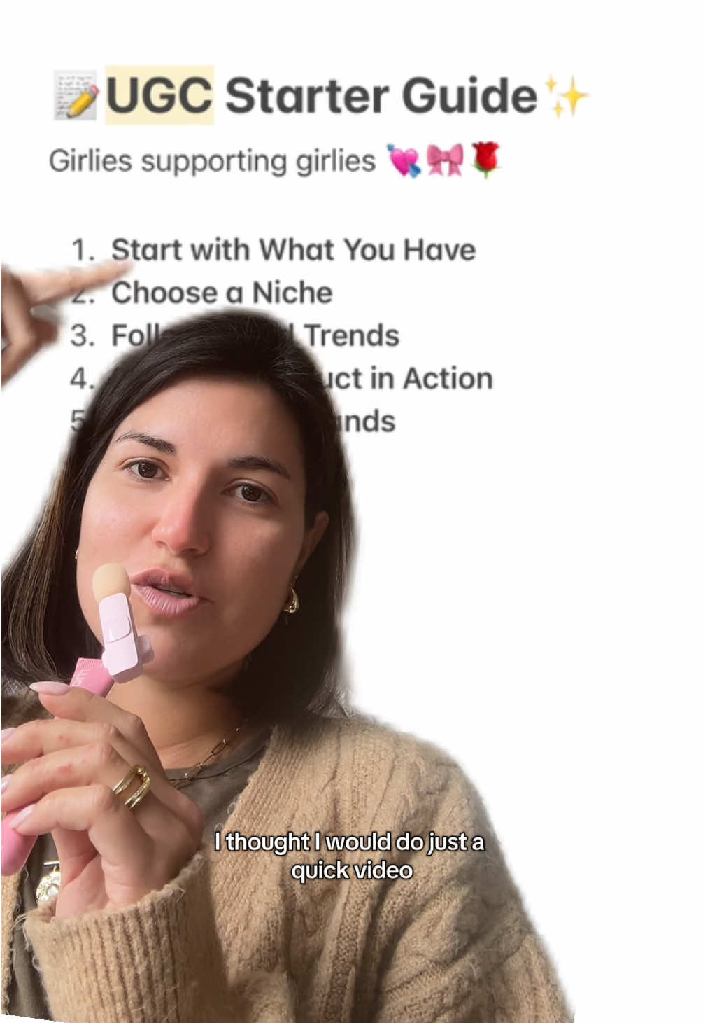 Replying to @dani💋 tips from a marketing girlie turned UGC creator ✨📝 lmk if this is helpful! 💘 #fyp #marketinggirlies #ugccreator #ugccommunity #ugc #ugctipsandtricks #latinacreator #latinaugc 