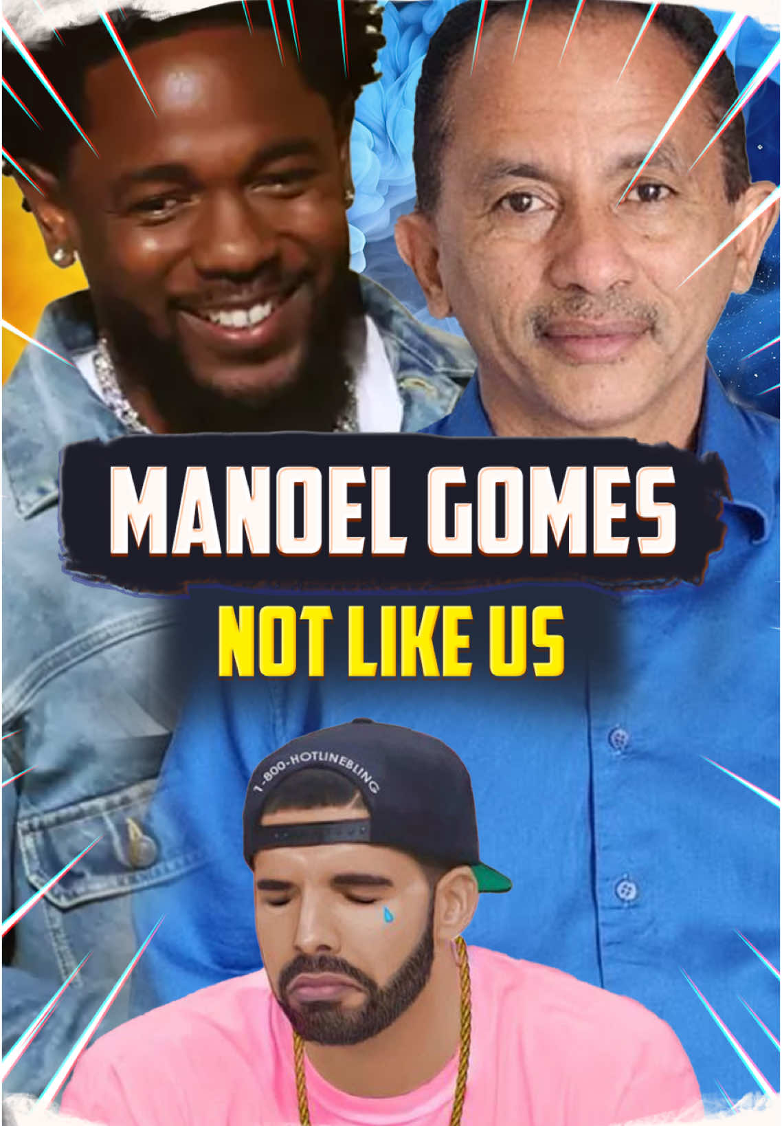 MANOEL GOMES CANTANDO NOT LIKE US DO KENDRICK LAMAR NO SUPER BOWL 2025 #manoelgomes #notlikeus #kendricklamar #SuperBowl #meme #zoeira #humor @Rafael Totini @Manoel Gomes 