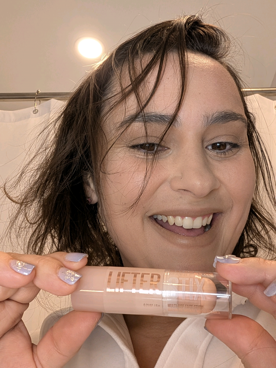What to do if you could use only 3 products? A good multi-use product is a game-changer, and the @Maybelline NY  Lifter Stix got you! Perfect for that fresh, dewy, no-makeup makeup look! Which shade are you trying first? #MaybellineLifterStix #giftedbymaybelline #MultiUseMagic #EffortlessBeauty #NoMakeupMakeup #EverydayGlam #GlowUp #Makeupfavorites #HydratedGlow #BeautyEssentials #SoftGlam #drugstoremakeup 