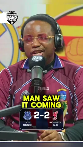 Prophet @toxalways saw that Everton 2-2 Liverpool scoreline since Monday ✅ 🗣️