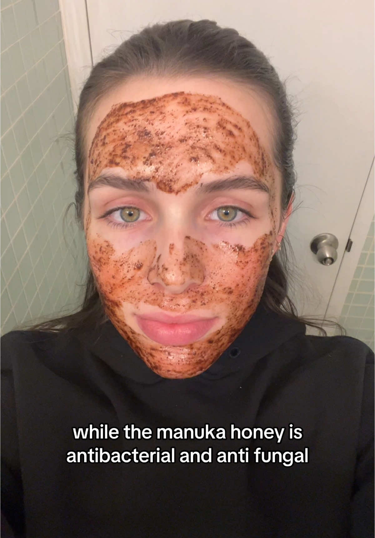 coffee grounds, manuka honey & a little bit of water- thank u for this @Jaime Nicole #manukahoney #manukahoneymask #diymask #diyfacemask #exfoliate #diyexfoliator #deadskin #dryskin #dryskinhack #hydratedskin #facemask #clearskin @Colleen Rothschild Beauty @Peter Thomas Roth Labs @Allies of Skin 