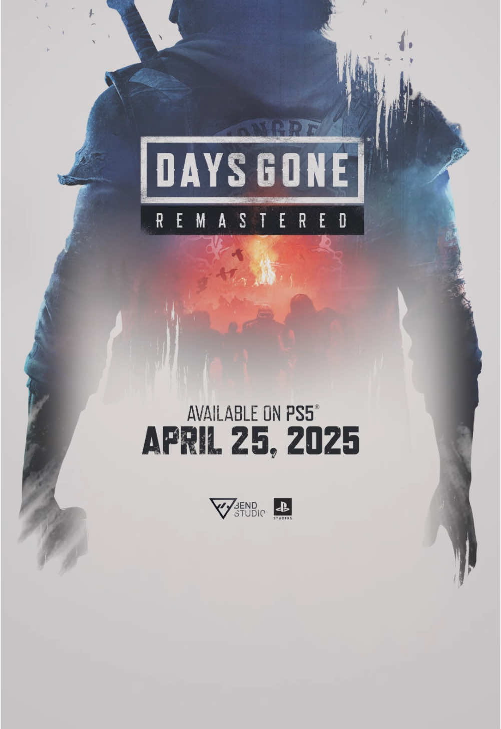 Days Gone Remastered launches on PlayStation 5 April 25th! Includes new content and features also available on PC as the Broken Road DLC. #daysgoneremastered #daysgone #ps5 #playstation #gaming 