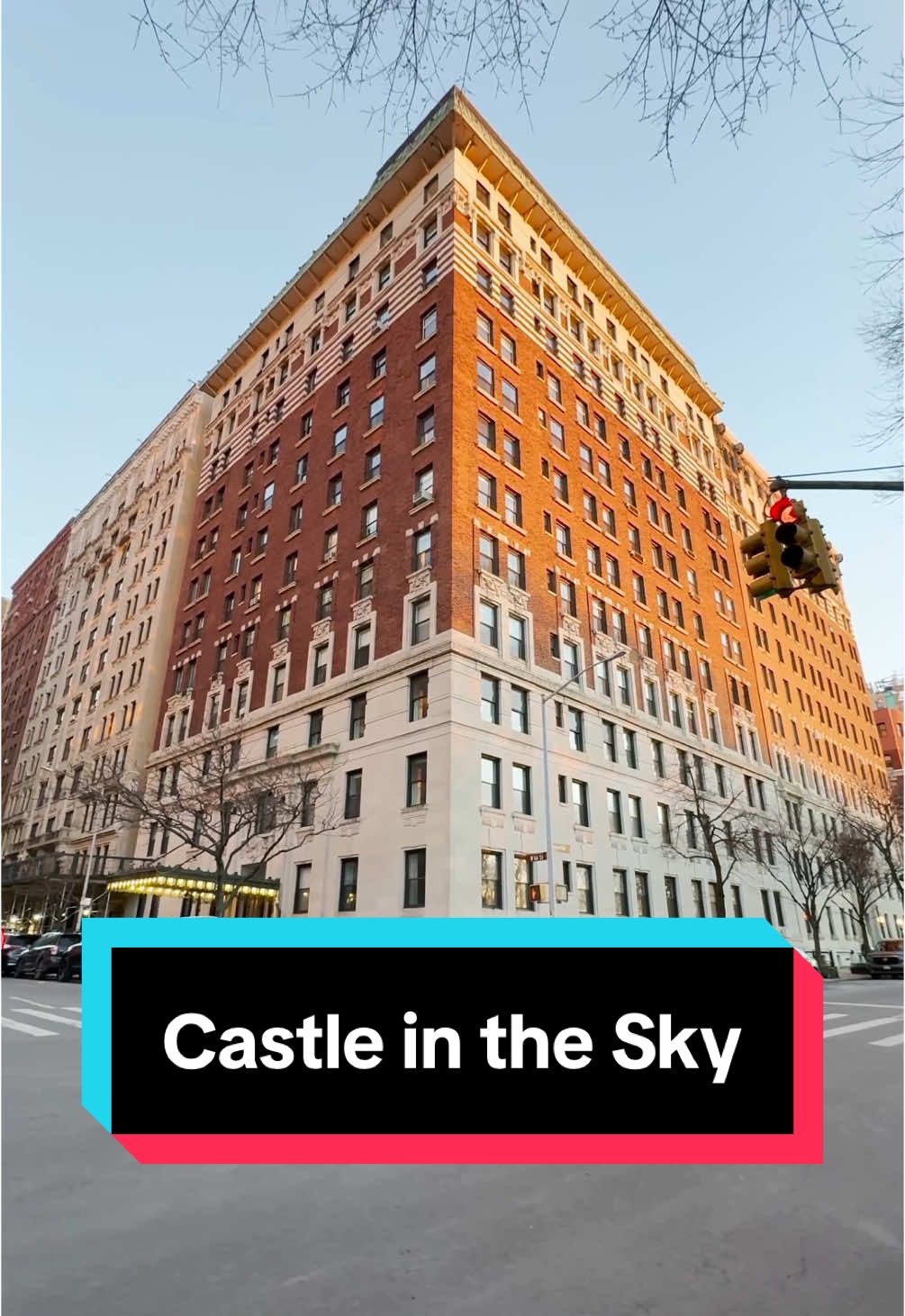 This was definitely a castle in the sky #nychistory #nycrealestate #upperwestside #newyorkcity #nyctour