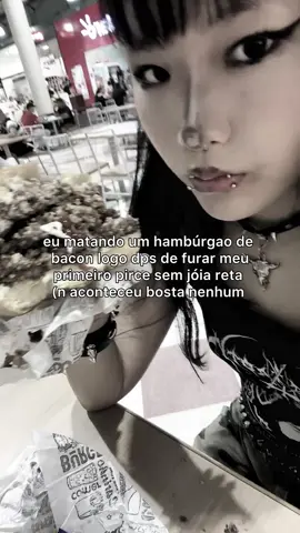 de lei comer besteira dps do furo #fy #alternative #piercing #foryou 