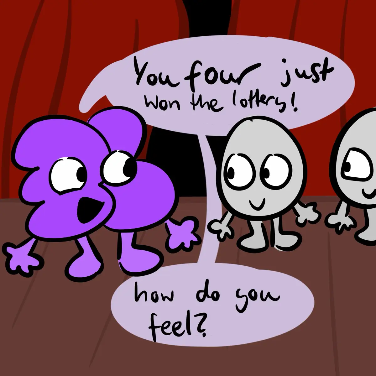 Just a lil headcannon on how i think they met :3 also ignore my messy handwriting #Zero #Fifteen #xfohv #zerofifteen #fifteenxfohv #algebraliens #bfdi #zeroxfohv #battlefordreamisland 