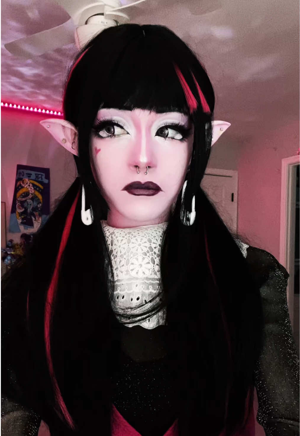 :3 #draculauracosplay #monsterhighcosplay #cosplay #mhcosplay #makeup #cosplayer 