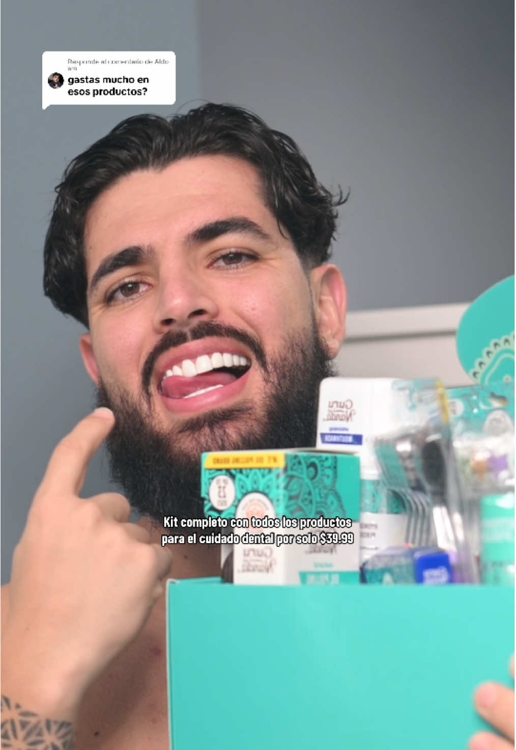 Respuesta a @Aldo sm Kit completo con todos los productos para el cuidado dental por solo $39.99 #oralcare #oralcareroutine #teethcare #teethwhitening #dientesblancos #dientesamarillos #oralcareproducts #badbreath 