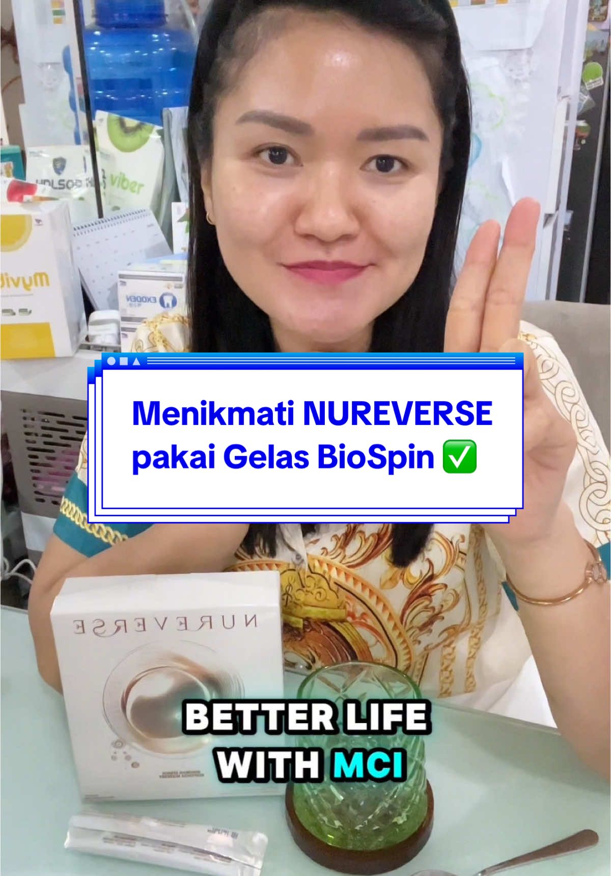 Cobain minum #nureverse pakai gelas #biospin ❤️ Semakin bertambahnya usia, tubuh dan kulit wajah akan mengalami perubahan .. itu sebabnya kamu butuh NUREVERSE. Produk NUREVERSE dapat membantu mengaktifkan gen anti penuaan SIRT1, mendukung regenerasi saraf, menunda penuaan kulit dan menghaluskan kerutan. Menggunakan ekstrak untuk meningkatkan hidrasi, aktivitas antioksidan, dan mendapatkan kulit bercahaya. Untuk mengurangi asam nureverse aku pakai gelas biospin yang mampu membangkitkan energi alami tubuh sehingga mudah diserap oleh tubuh dan membantu memperbaiki struktur molekul yang ada pada segala jenis cairan. •┈┈┈┈•✿❁✿•┈┈┈┈• Solusi Kesehatan Membaik dan Rezeki Berlimpah ✨ 💌 https://1jutatestimoni.my.canva.site/ 💌 https://teamsuksesberkahmci.my.canva.site/ Katalog Produk 📩 https://drive.google.com/drive/folders/1BaiN2cl7WZq1Ty7__BxQnco_rDKBInEi?usp=drive_link DM info dan pemesanan 📲 https://home.mci-world.com/product-pages/nuvit/?u=gouwyuliaanita #YuliaGouw #MotivatingMompreneur founder of #LeopardFamily since 2013 🇲🇨 #BetterLifeWithMCI #BetterHealthWithMCI #BetterLifeBetterFuture #TogetherWeGrowBetter #EveryoneCanSeeTheWorld #EveryoneCanSeeTheWorldWithMCI #MelihatDunia #MelihatDuniaGratis #MelihatDuniaGratisBersamaMCI  #TripMCI #TripMCIGratis #highlight #sorotan #follower #followers #jangkauanluas #jangkauan #fyp #fypシ゚  𝗙𝗕 / 𝗜𝗚 / 𝗬𝗧 / 𝗧𝗶𝗸𝗧𝗼𝗸 : @𝘆𝘂𝗹𝗶𝗮𝗴𝗼𝘂𝘄 @𝘆𝘂𝗹𝗶𝗮𝗴𝗼𝘂𝘄𝗺𝗰𝗶 📲 +𝟲𝟮𝟴𝟳𝟳-𝟴𝟲𝟲𝟴-𝟮𝟮𝟰𝟰